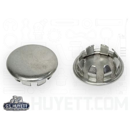 Huyett Push On Plug 1/2 Inch ZN PLUG-48152-K2915